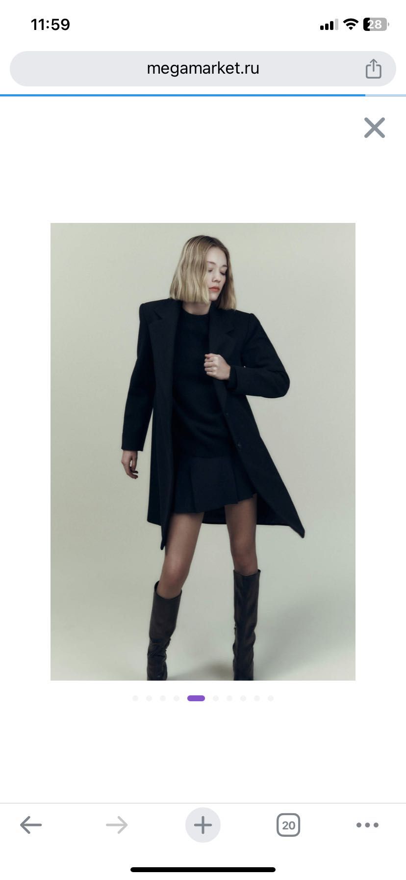 Zara жіноче пальто, розмір S
