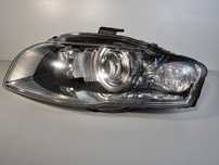 LAMPA LEWA BIXENON SKRĘTNY  ORYGINAŁ Z MODUŁAMI USZKODZONA PRZYSŁONA Audi A4 B7 8E0 941 029 BP