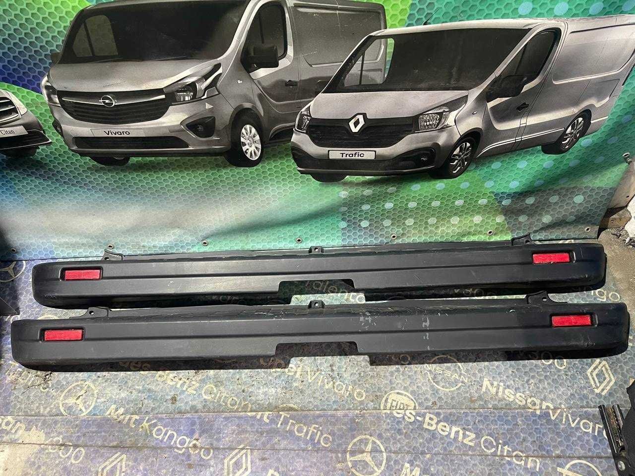 Бампер задній під фаркоп Renault Trafic 3 Opel Vivaro Fiat Talento
