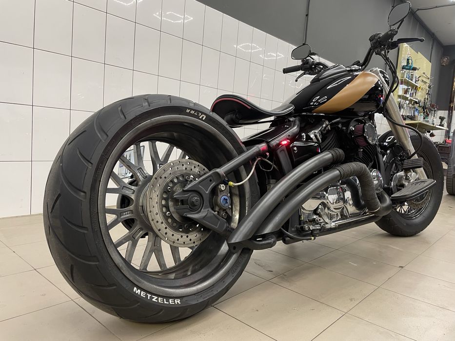 yamaha dragstar 400 bobber чоппер кастом