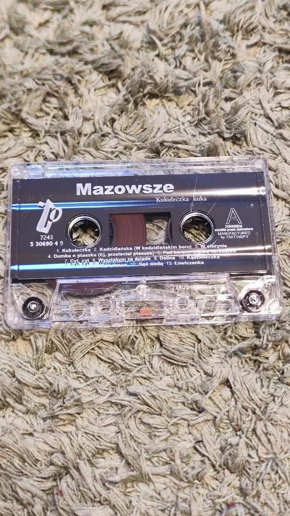 Mazowsze Kukułeczka kuka kaseta magnetofonowa