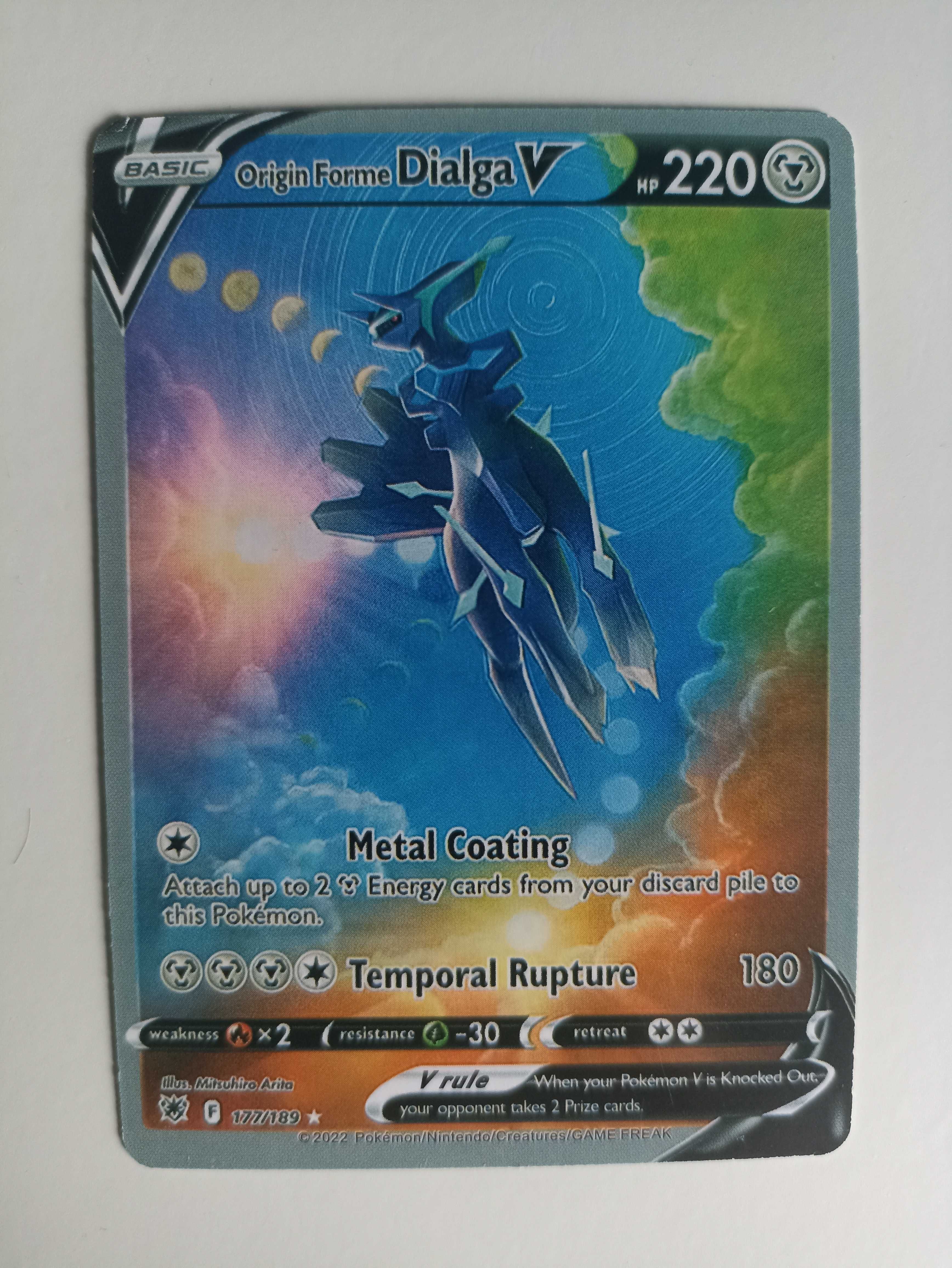 Sprzedam karty pokemon Dialaga