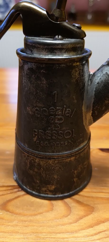 Oliwiarka Spezial Pressol, antyk