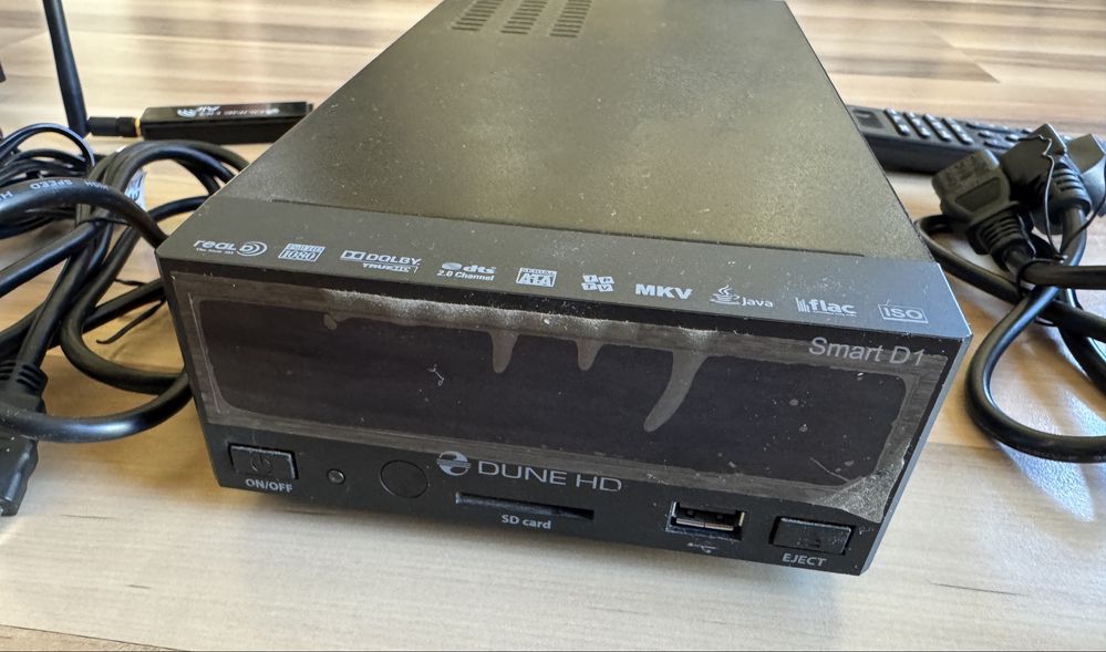 Zestaw Dune HD: D1 + dysk 3 TB WD RED + WIFI + HE komplet multimedialn