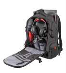 Plecak na laptopa GENESIS Pallad 550 15.6-17.3 cali Czarno-czerwony