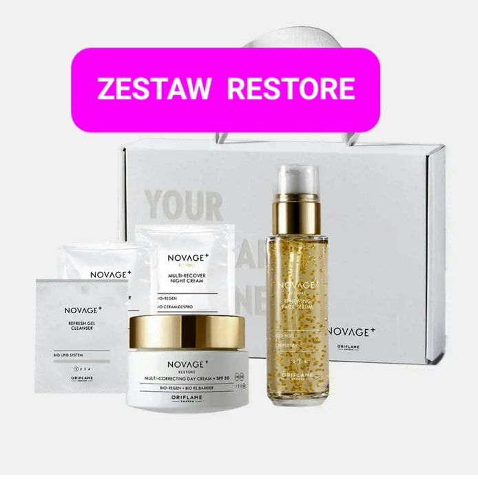 NovAge RESTORE zestaw marki Oriflame
