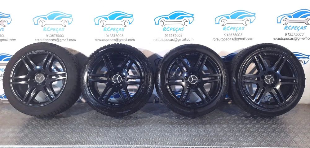 .Jantes 17 AMG Originais Mercedes Benz CLASS C W204 8.5J ET53 5x112