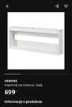 HEMNES pojemnik na materac IKEA