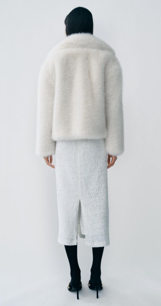 Шуба, полушубок Zara р-р M,L