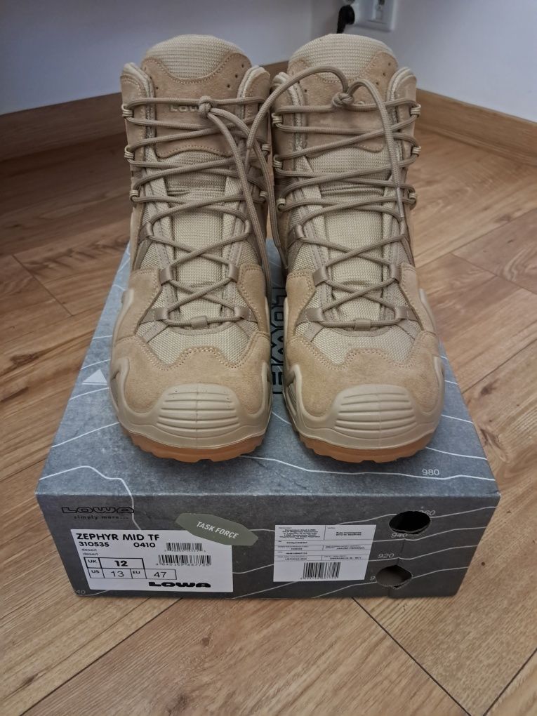 Buty taktyczne lowa zephyr mid tf rozmiar 47