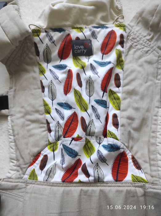 Ергорюкзак Love & Carry DLIGHT Листя