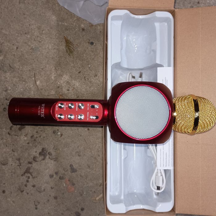 Nowy mikrofon Bluetooth do karaoke Wster WS-1816