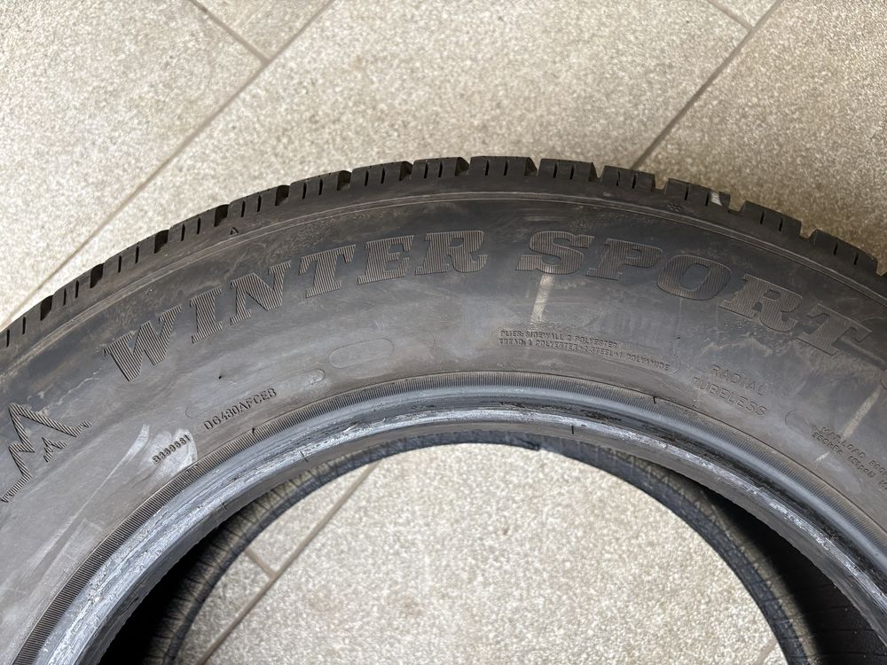 4 Opony Dunlop Winter Sport 5 235/65 R17