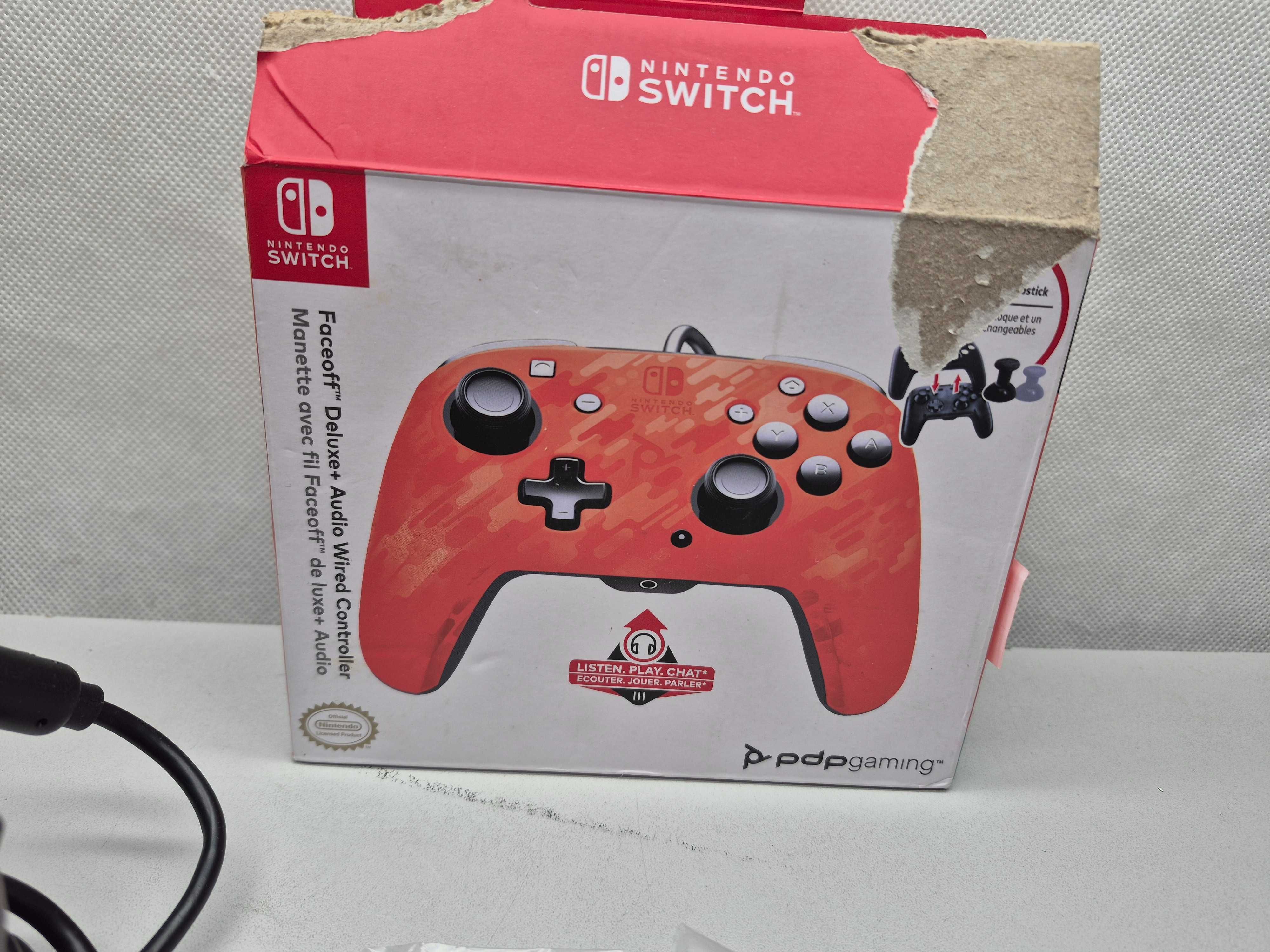 Pad do Nintendo Switch PDP Faceoff; Madej S.C. Igielna Jasło