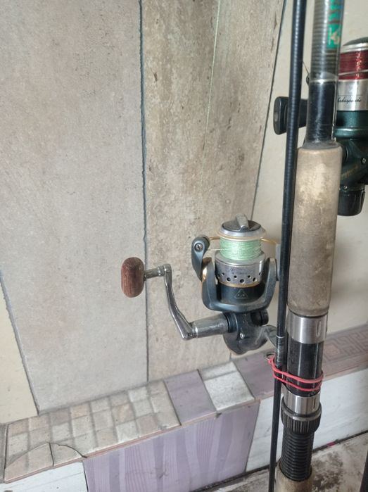 Спінінг карбоновий BALZER удочка удочки сачок