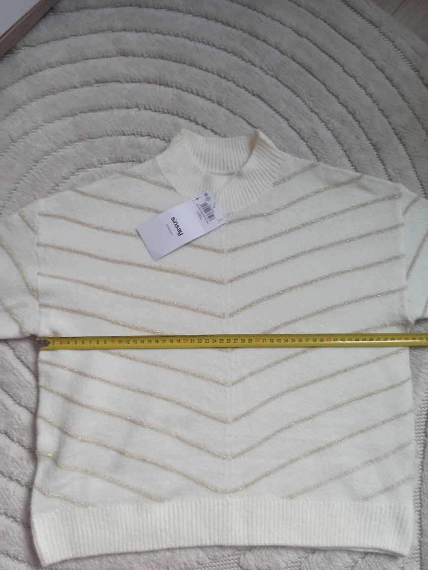 Sweter w paski Nowy z metką r. S