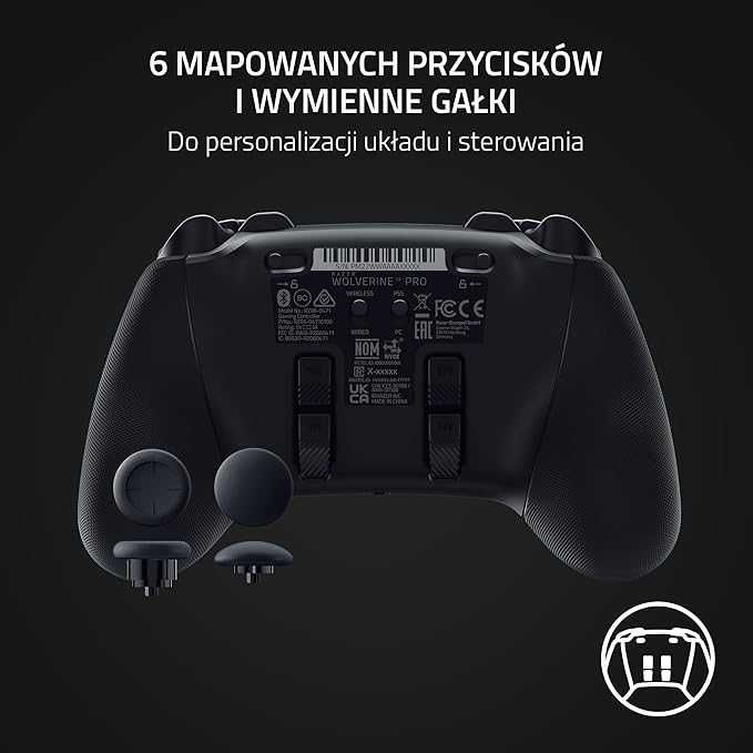 Razer Wolverine V2 Pro - bezprzewodowy kontroler do gier na PS5 i PC