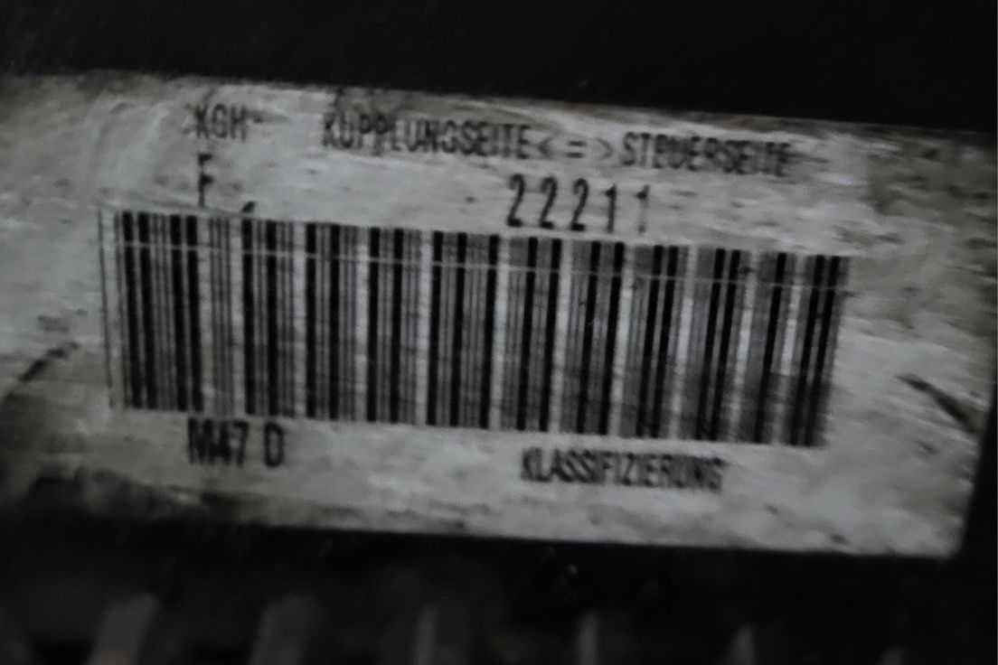 SILNIK BMW E46 2.0D 136km M47 D20