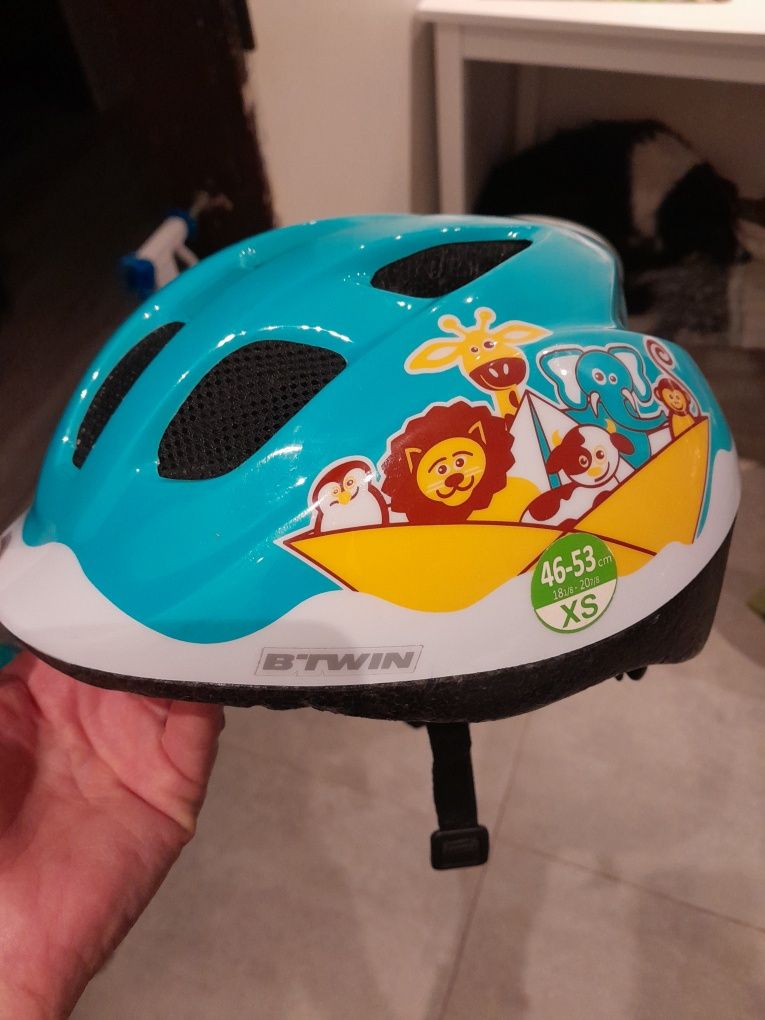 Kask rowerowy dziecięcy BTwin XS 46-53