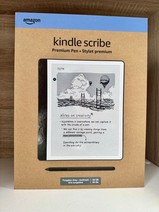 Електронна книга з підсвічуванням стилусом Amazon Kindle Scribe 64GB