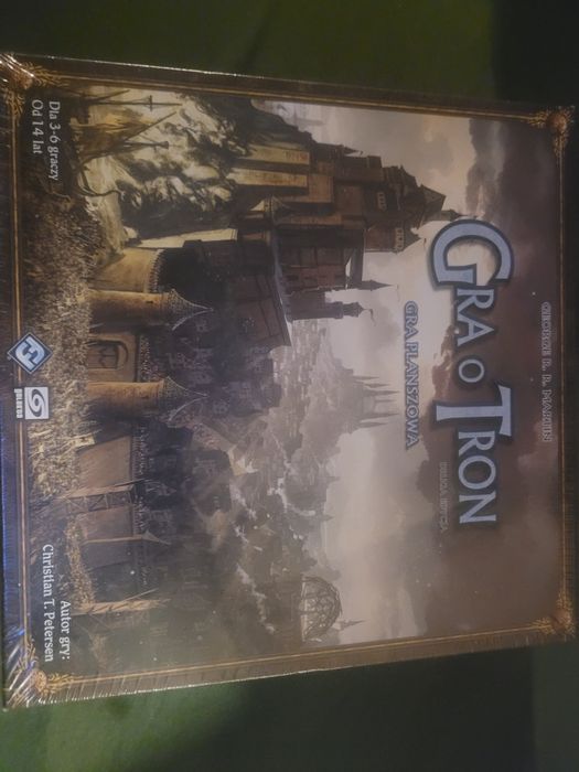 Gra o Tron Druga Edycja George R.R. Gra Planszowa Nowa w folii