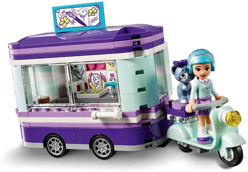 LEGO Friends 41332 klocki Stoisko z rysunkami Emmy