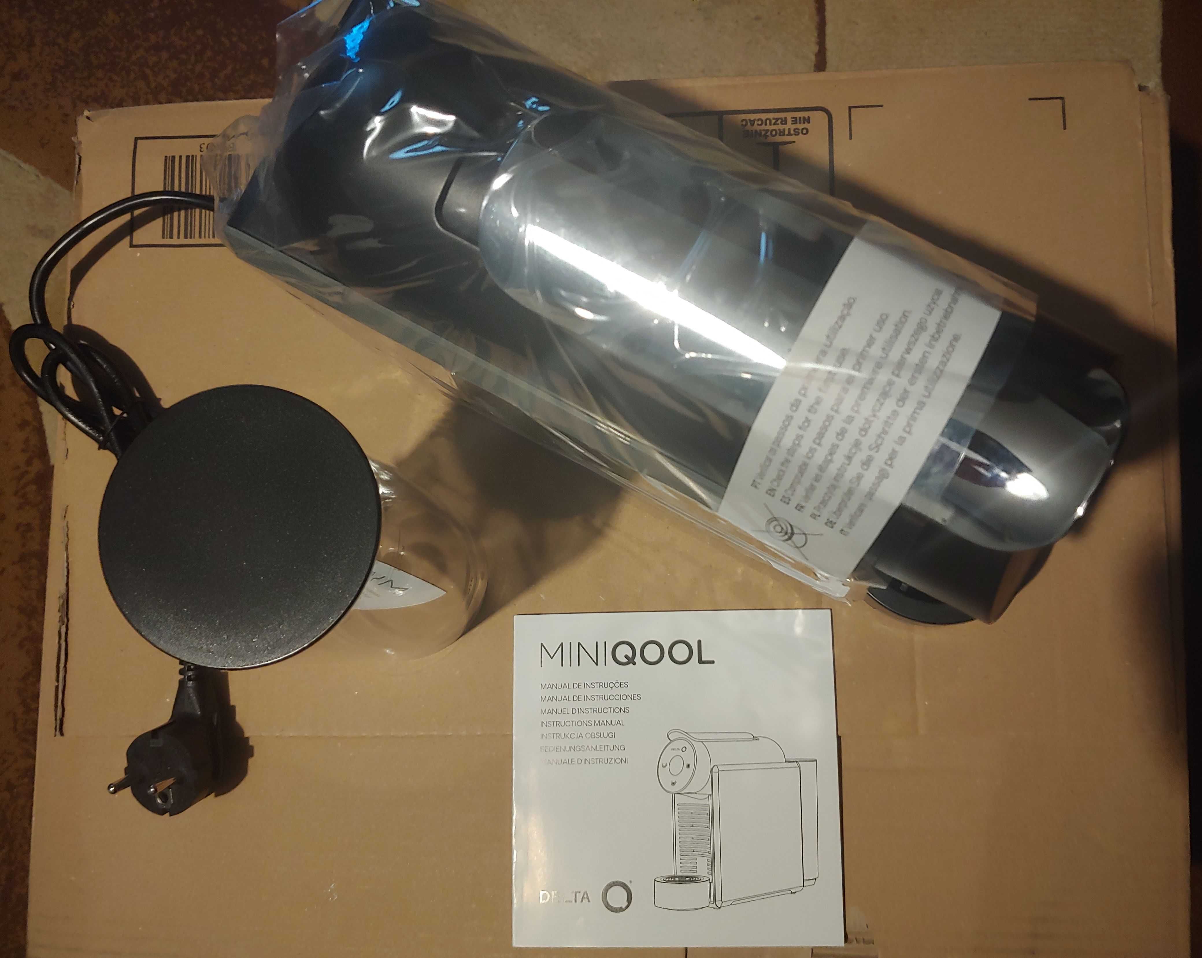 Nowy ekspres Delta Q MINI QOOL 19 bar + mix 100 kapsułek
