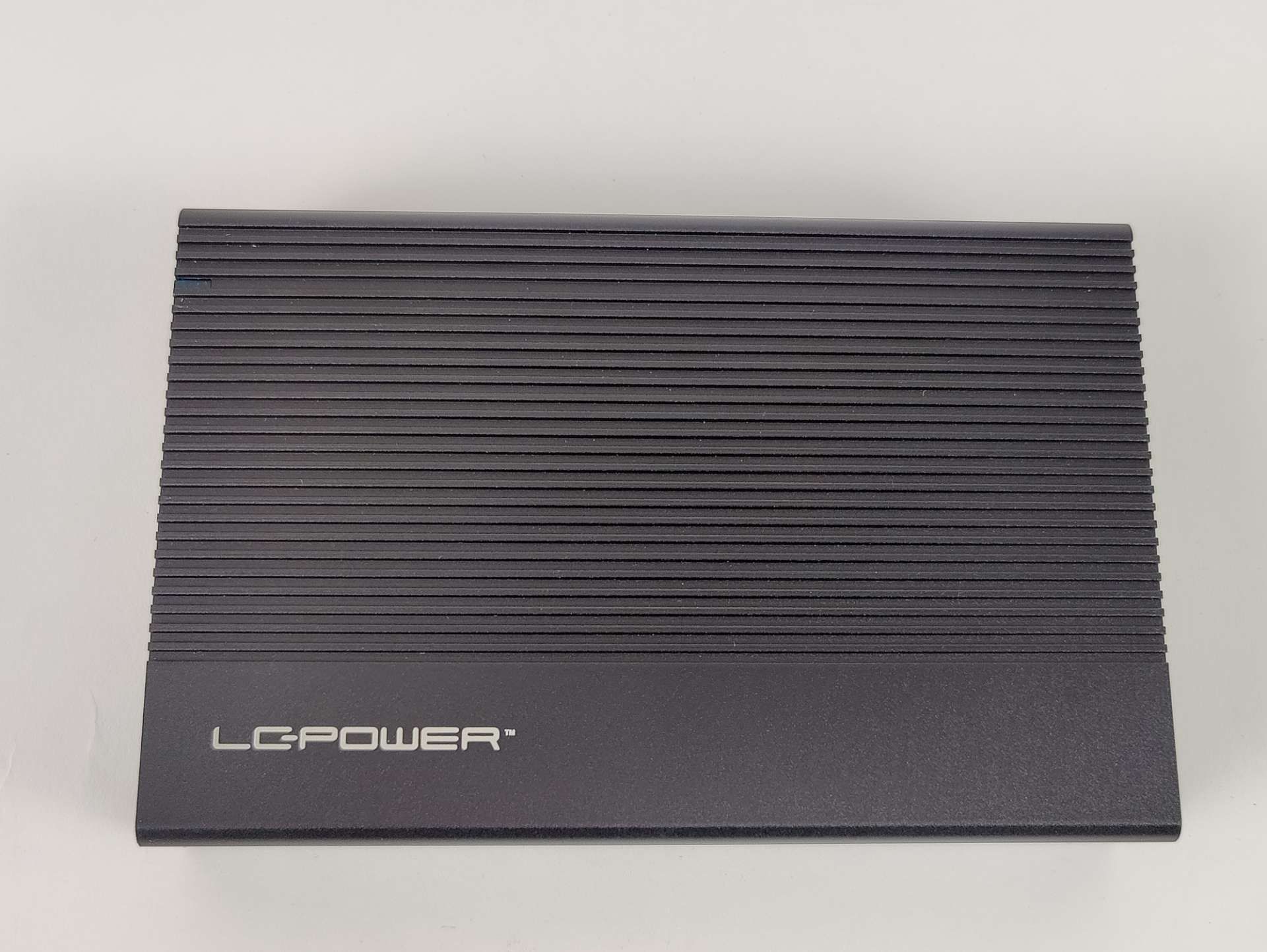 Zewnętrzna obudowa do dysków LC-35U3-C USB3.2 Alu Czarny