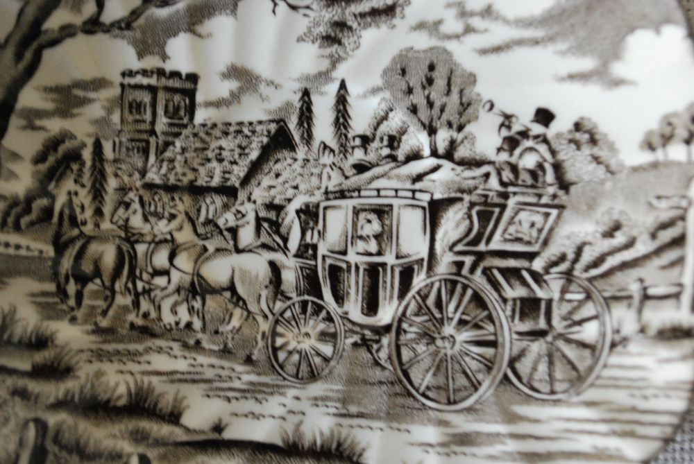 Prato Royal Mail (Correio Real) Fine Staffordshire Ironstone - England