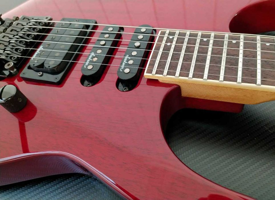 gitara Jackson Grover SDK Floyd Rose - Trans Red - JAPAN
