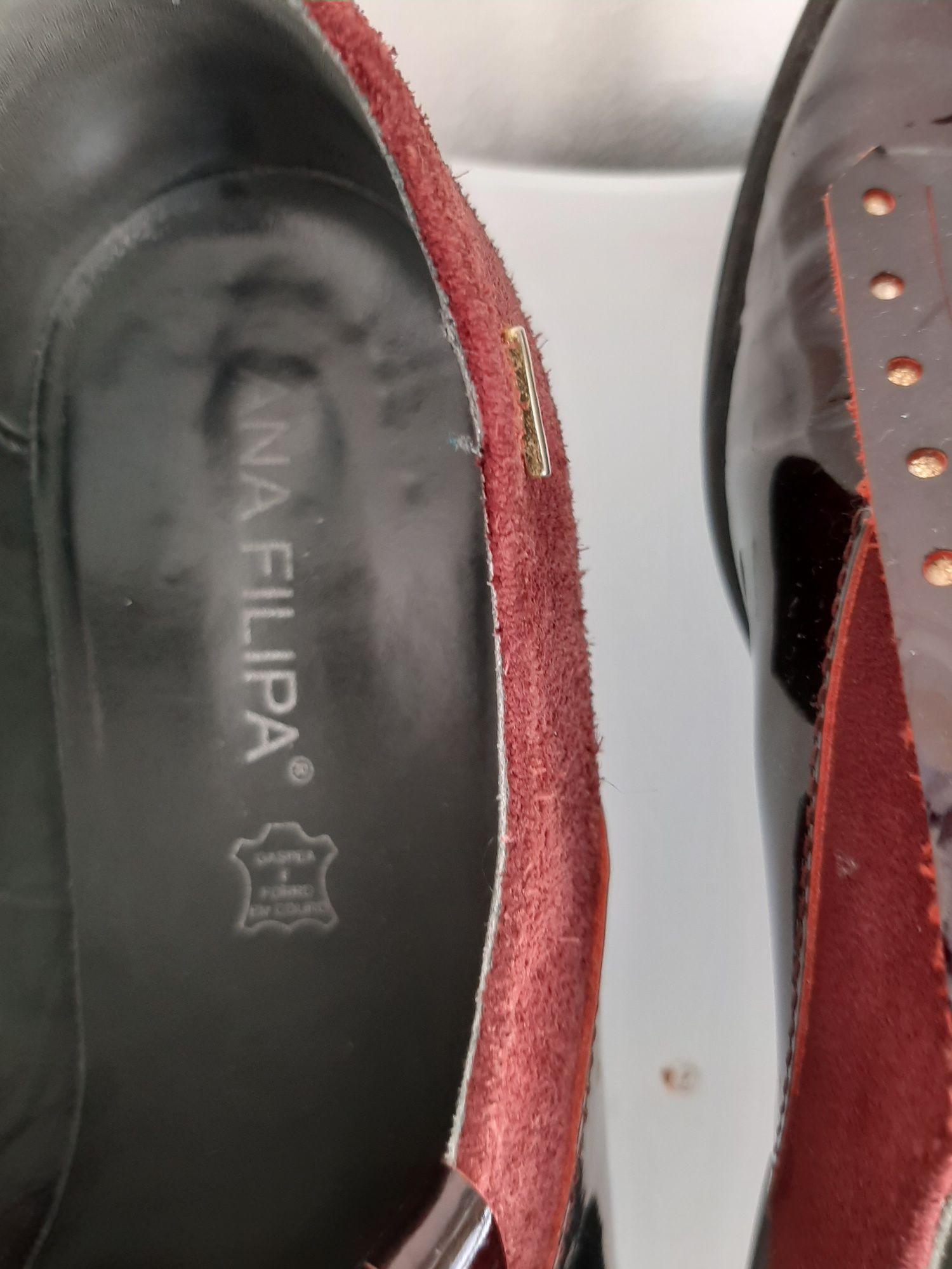 Sapatos Em pele Ana Filipa