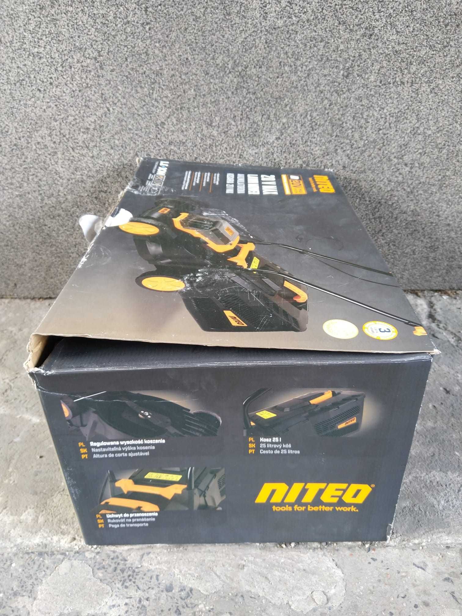 NOWA Kosiarka Akumulatorowa Max 20 V z Koszem 25L NITEO