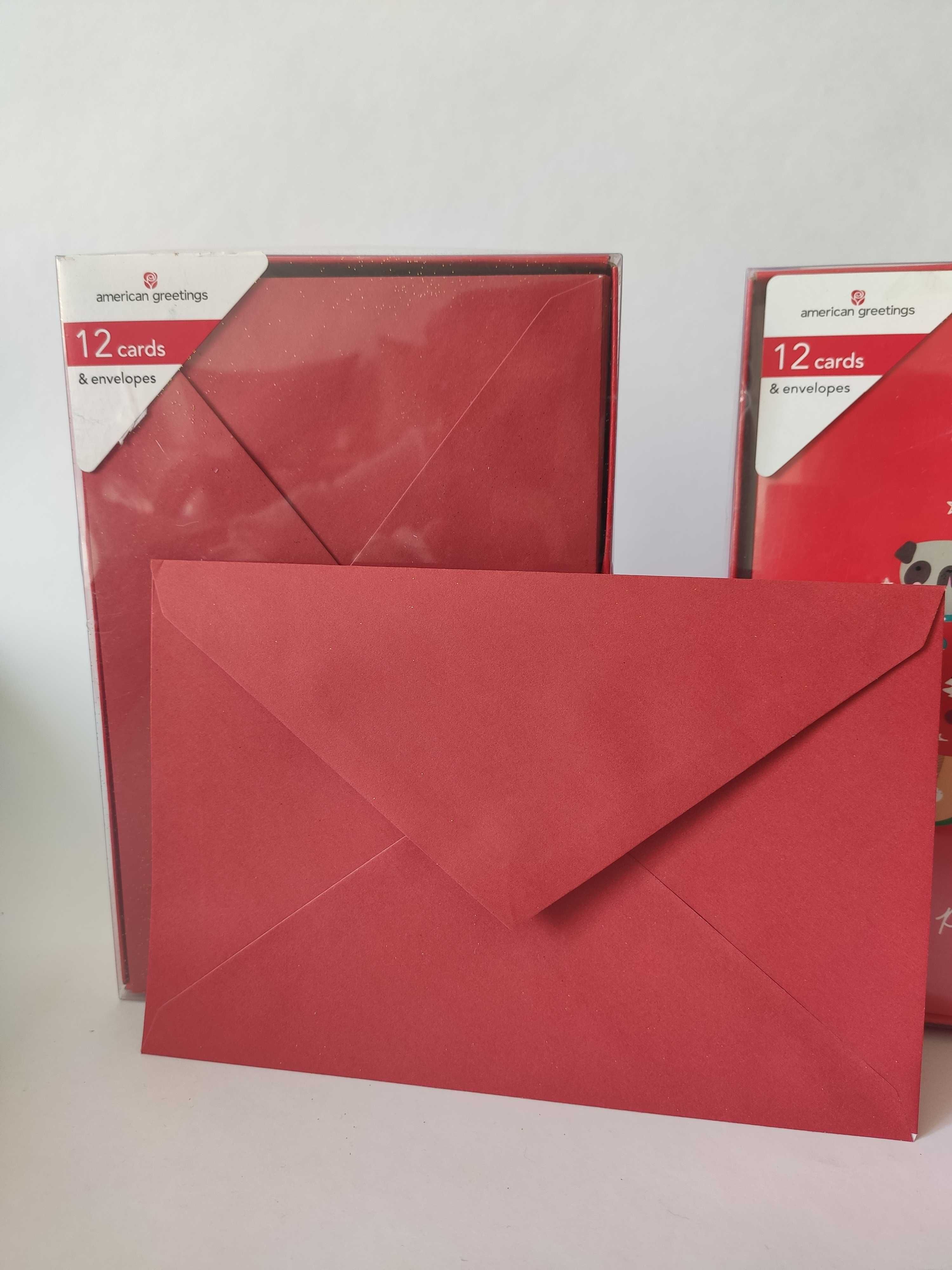 Американський набір новорічних конвертів та листівок