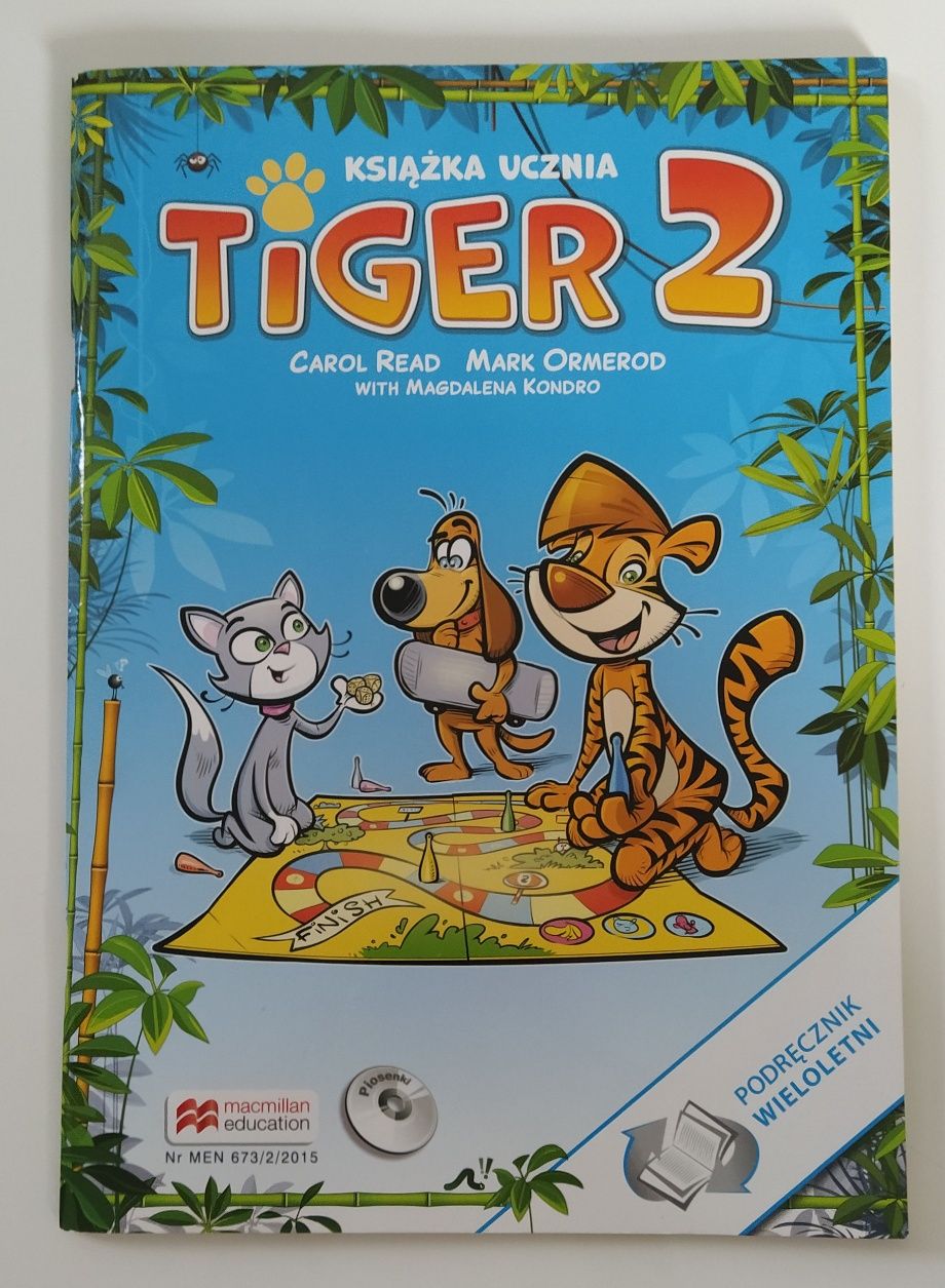 Tiger 2. Książka ucznia. Carol Read i inni. Macmillan. Płyta CD