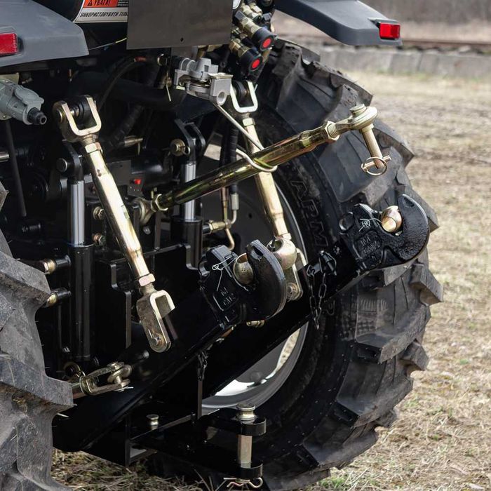 Мінітрактор Скаут ТЕ-504 з кабіною, кондиціонером /Реверс / 4х4