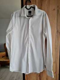 Biała koszula męska elegancka Armani Exchange M