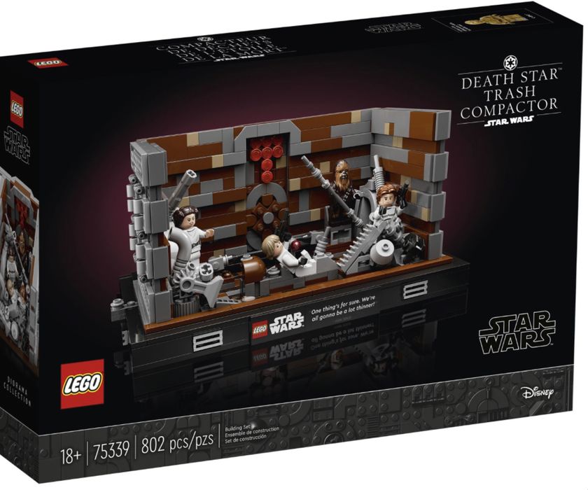 LEGO 75339 Star Wars - Diorama: Zgniatarka odpadów na Gwieździe