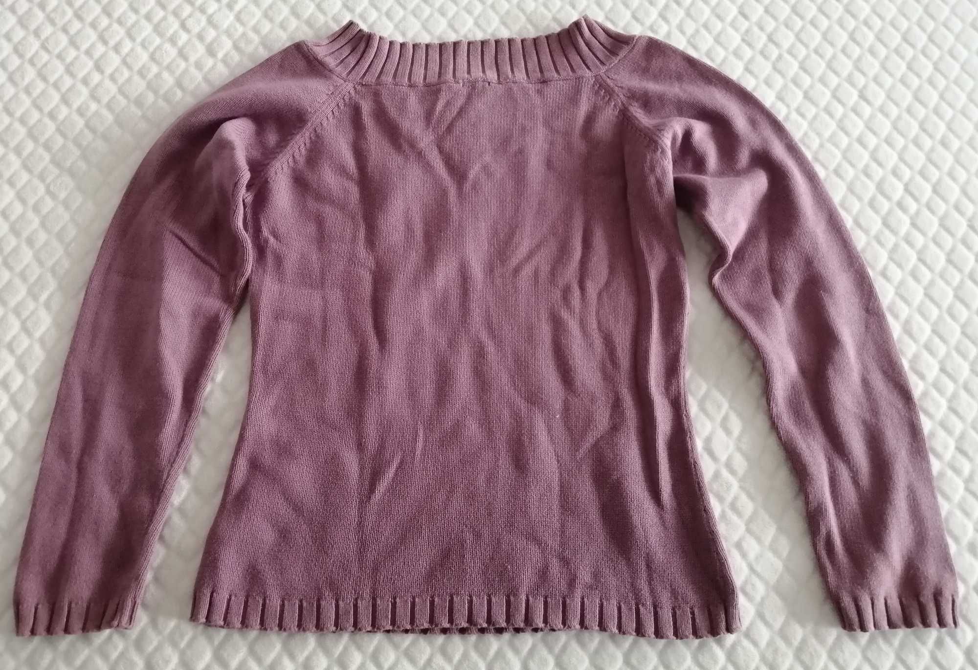 Sweter damski, Camaieu, L, Fioletowy (Odzież)