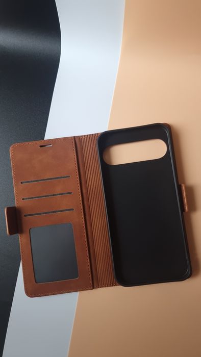 Etui do Google Pixel 9 Pro XL smukły case z KLAPKĄ, portfe