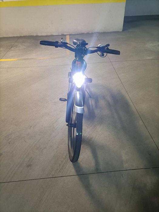 Bicicleta elétrica SAMEBIKE L026 127 Km de estrada. Impecável