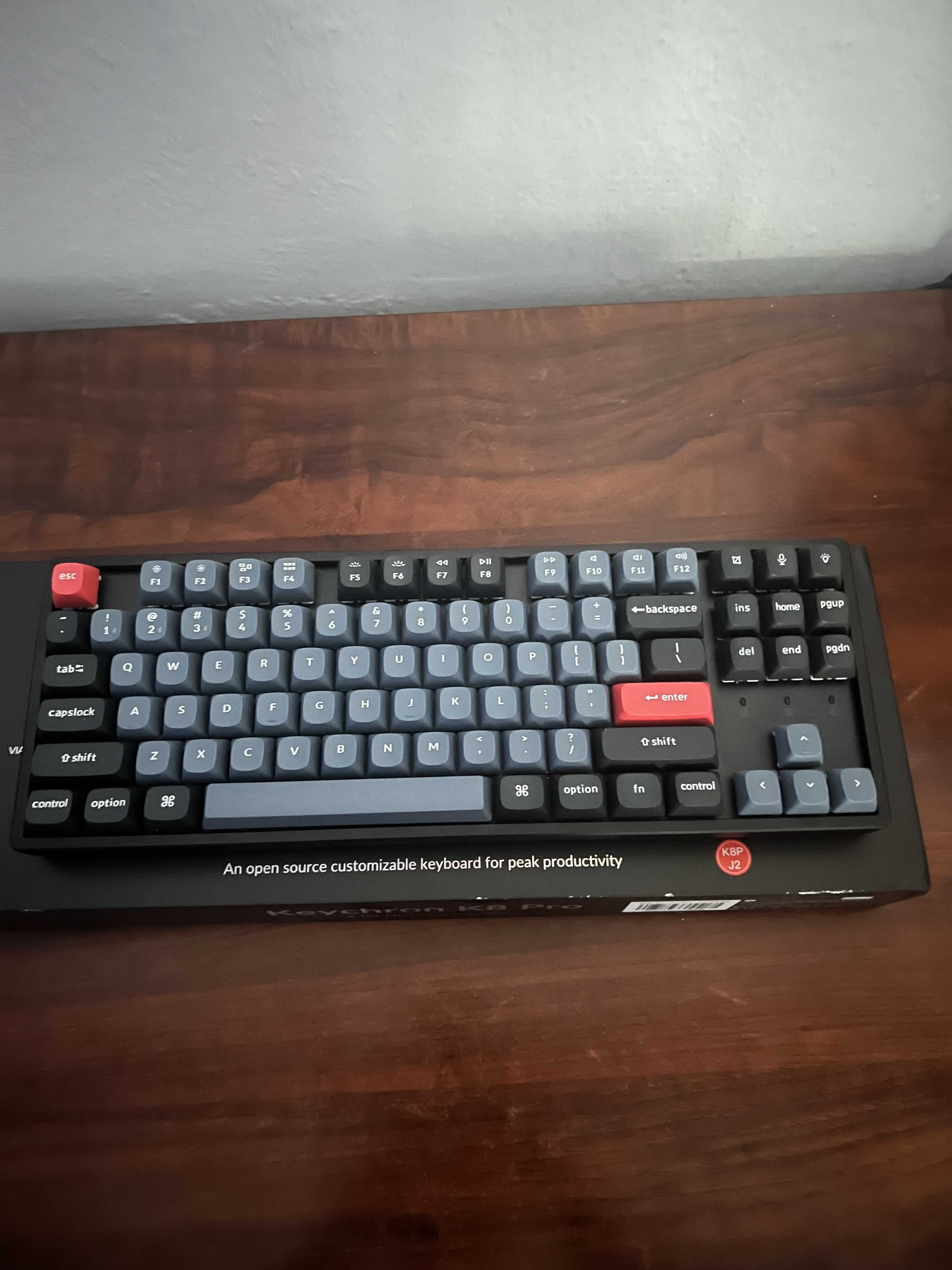 Teclado keychron k8 pro