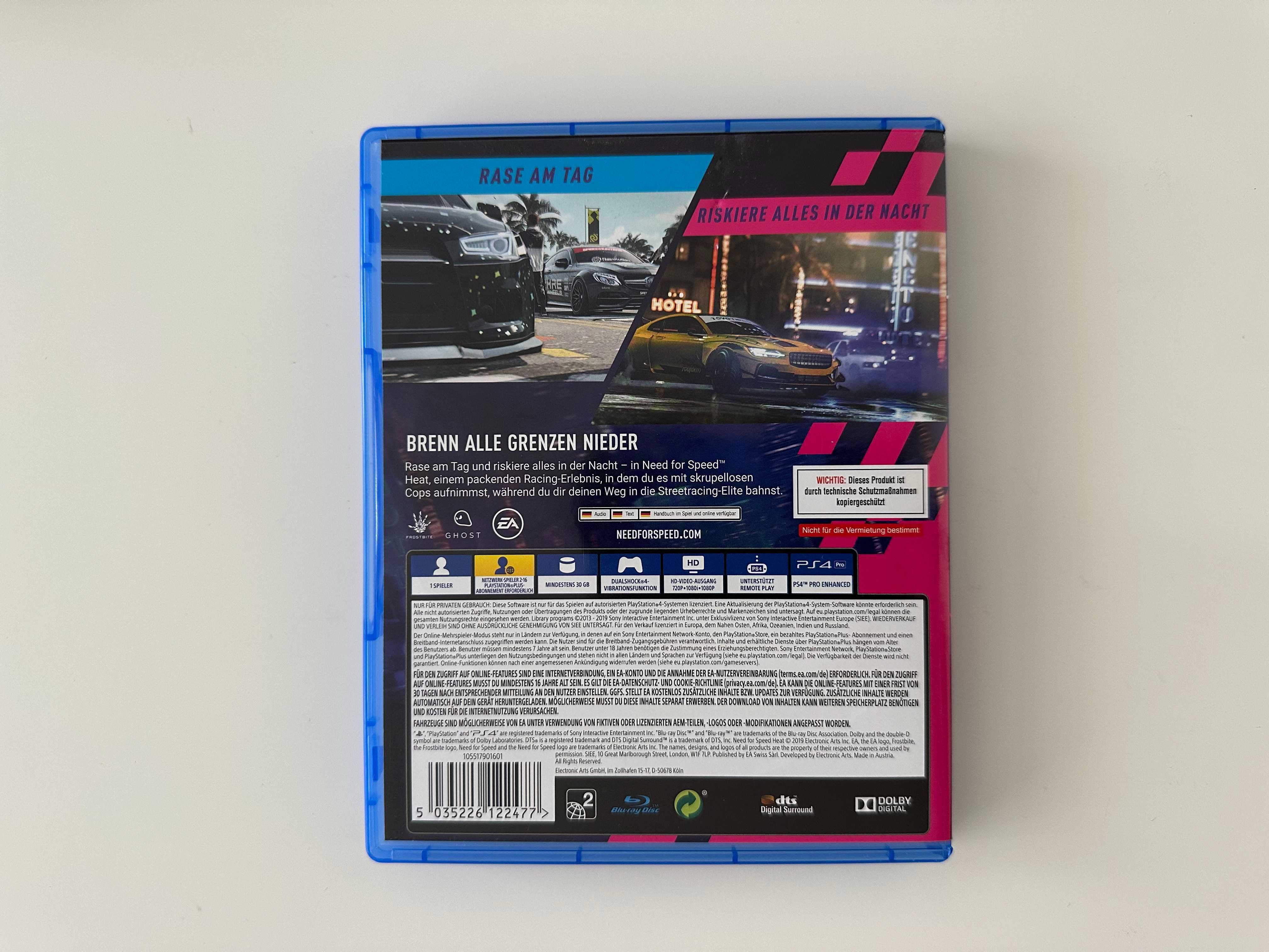 Need for Speed Heat, гонки, Sony Playstation 4, PS4, PS5