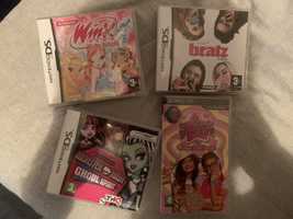 Jogos PSP e DS (winx, Bratz, mundo e patty)