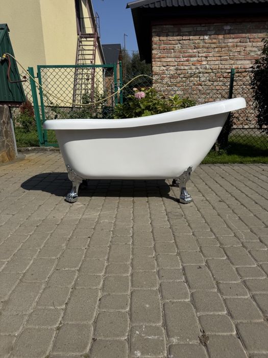 Ванна на лапах 155 см ретро ванна (00203) оренда ванни