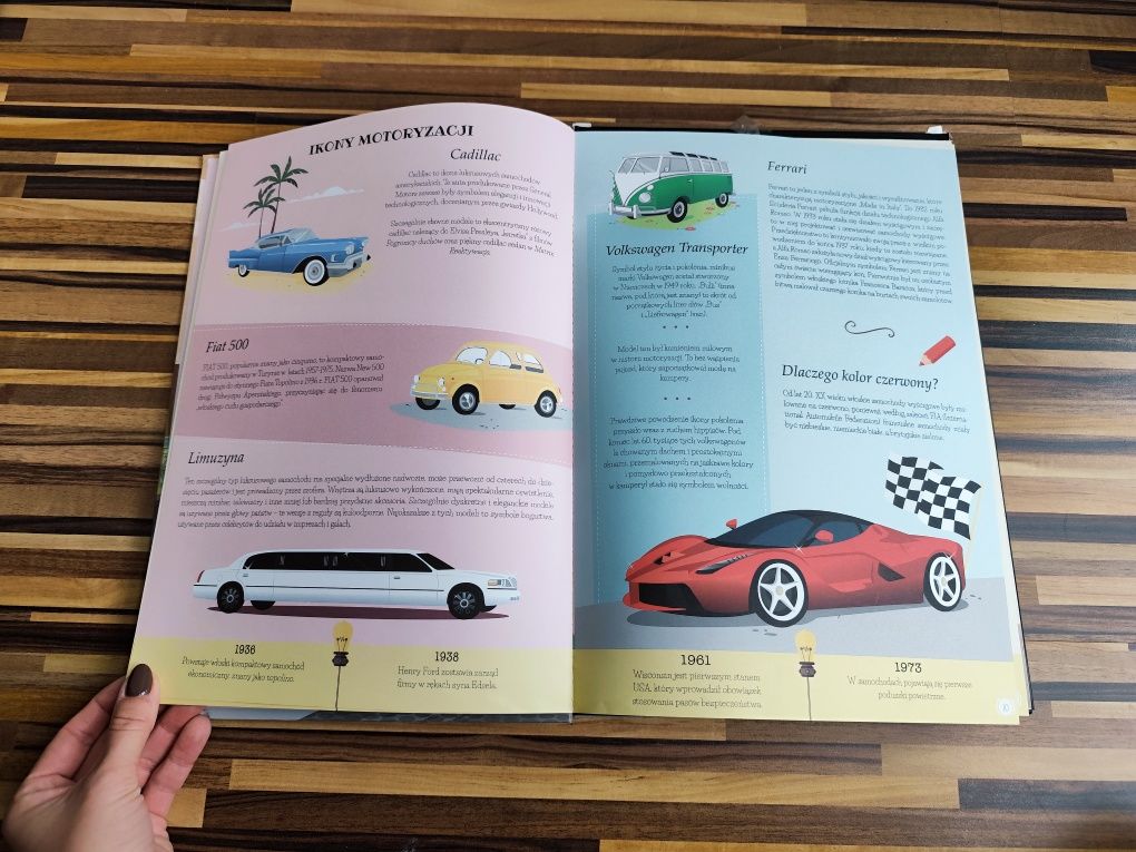 Zbuduj własny samochód 3D. Podróżuj, ucz się i poznawaj książka + mode