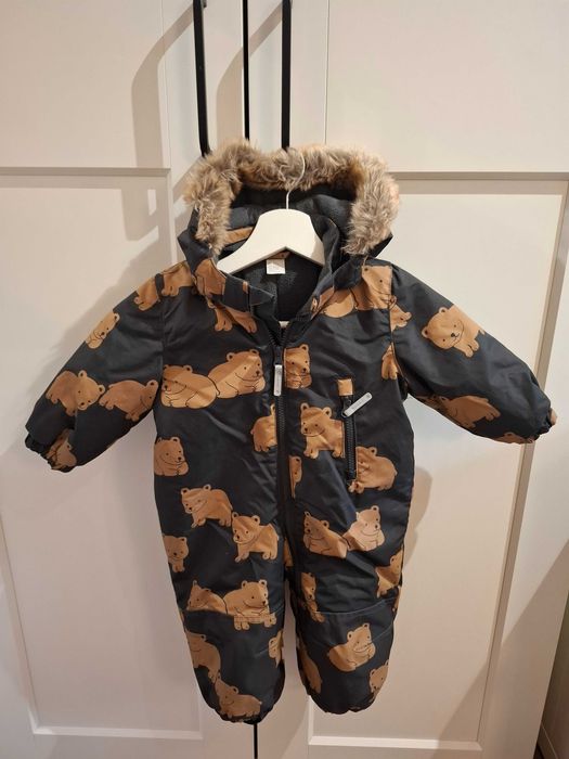Kombinezon zimowy hm 9-12 miesięcy, 80 rozmiar