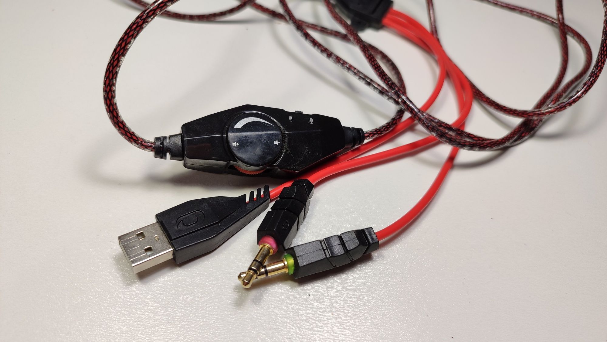 Наушники Гарнитура Greenwave HP-GM-40U black с подсветкой