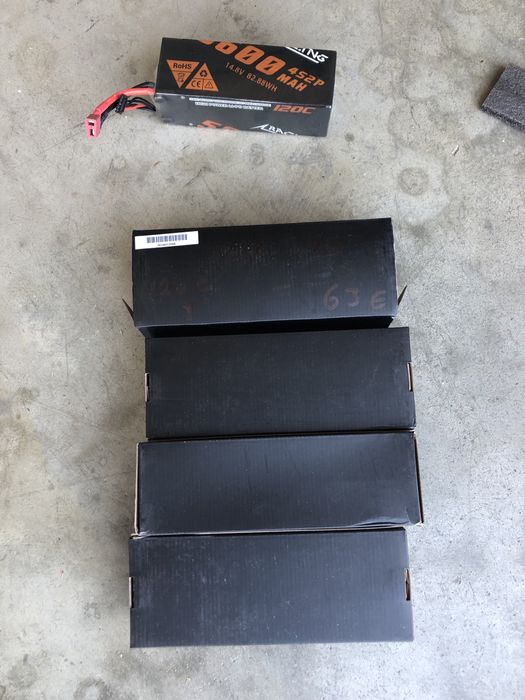 Bateria lipo 7,4 volts 100 c