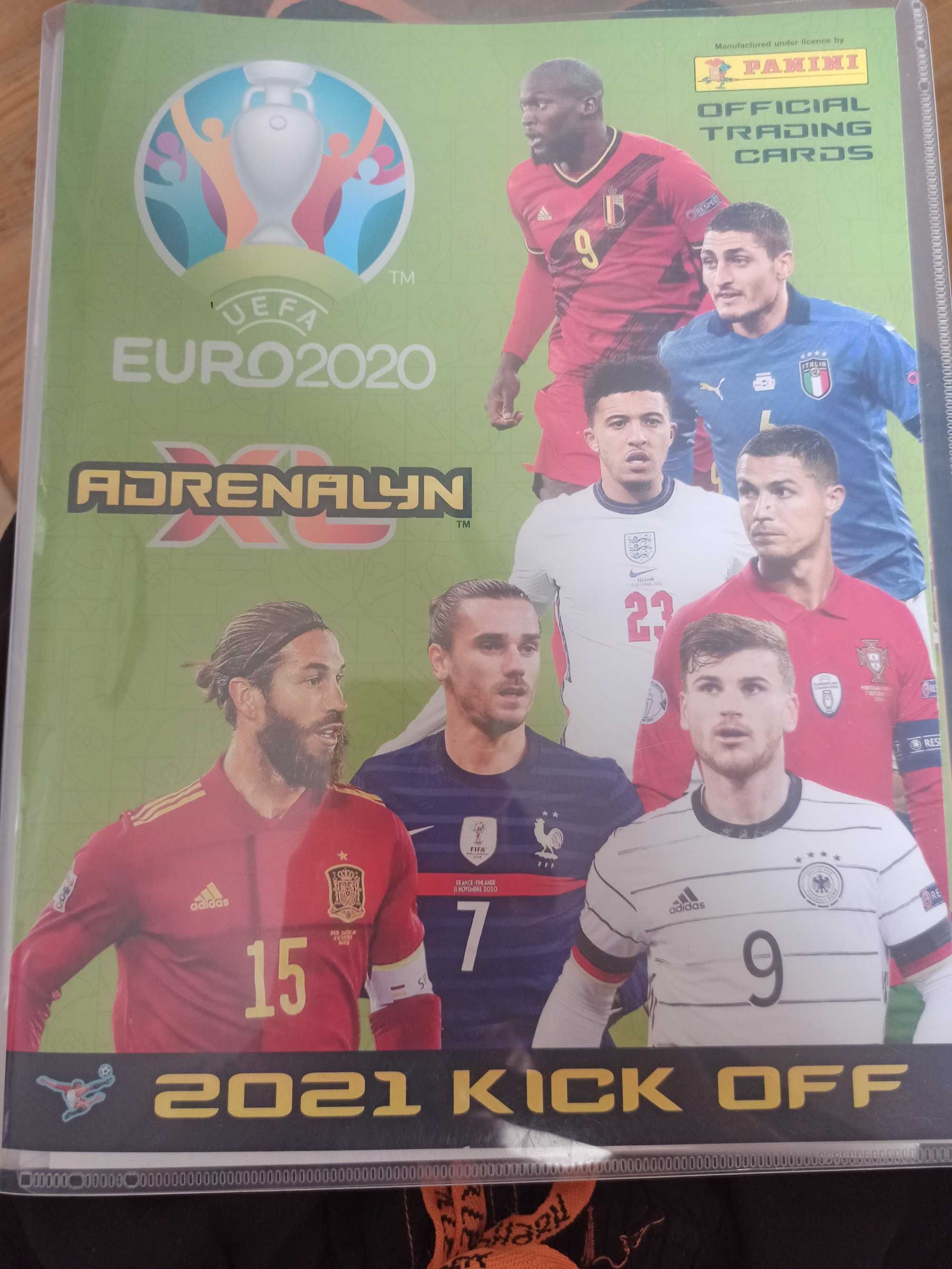 EURO 2020 Kick Off Panini Album + Rare + Limited + 262 Karty