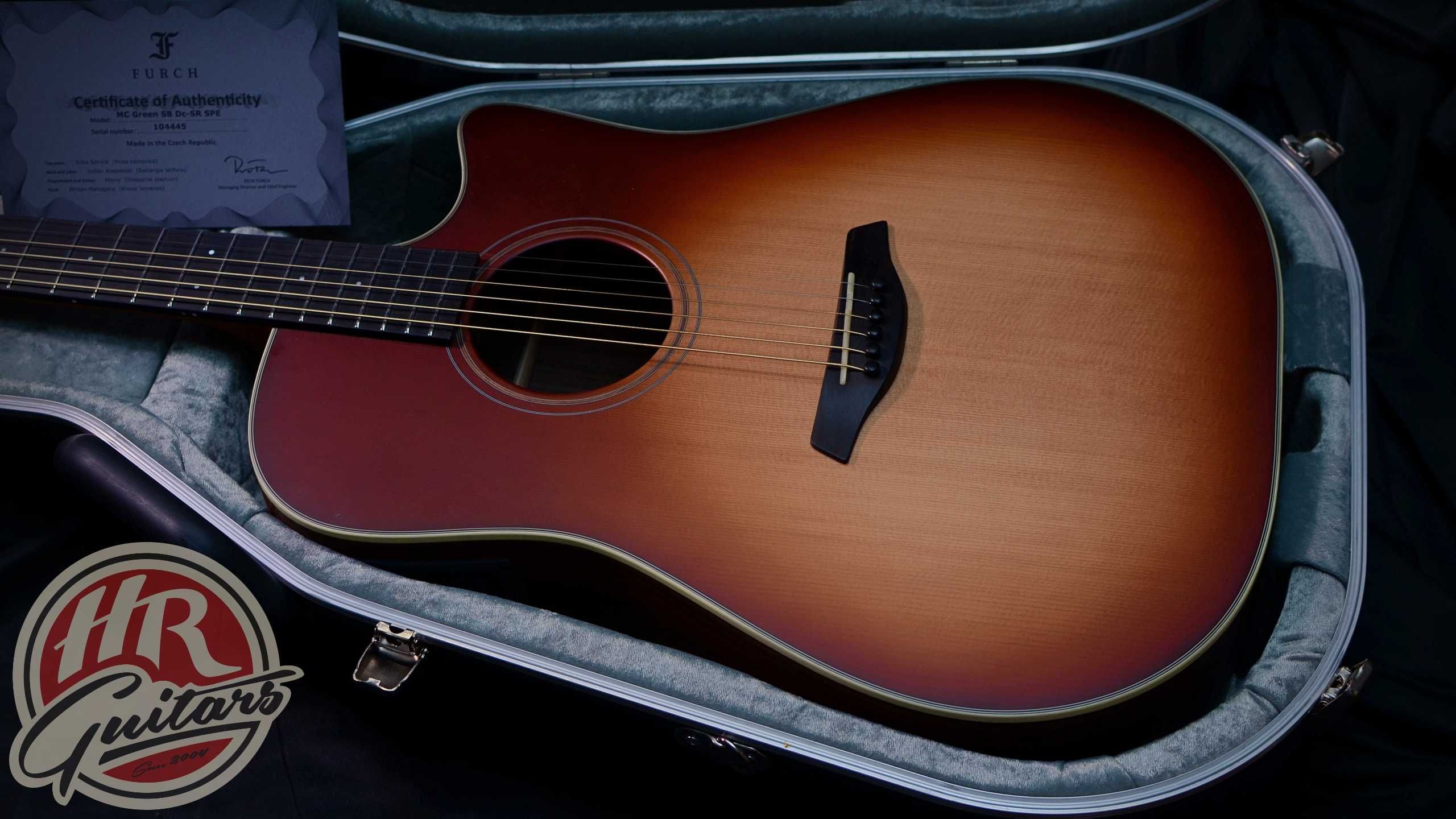 FURCH MC GREEN SB DC-SR SPE LR BAGGS Sunburst, elektroakustyk